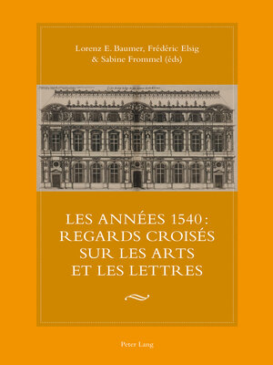 cover image of Les années 1540